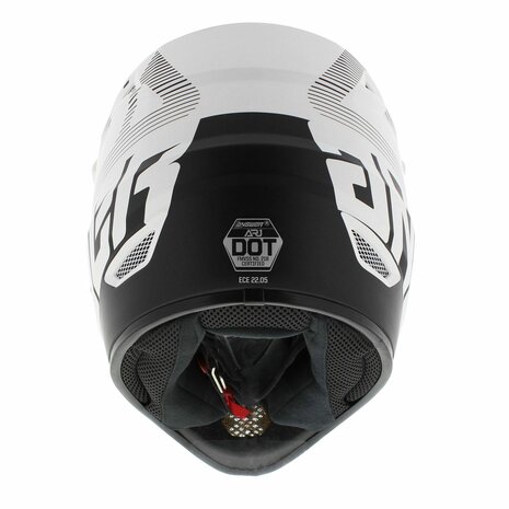 Answer AR1 Junior MX Helmet Bold matt white black