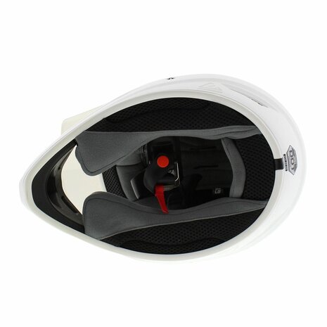 Answer AR1 Junior MX Helmet Solid matt white - Youth L (51-52cm)