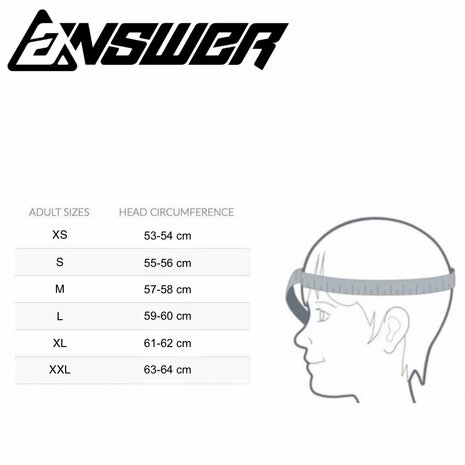 Answer AR1 V2 MX Helmet Bold matt blue red Helmetdiscounter