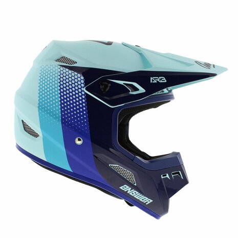 Answer AR3 MX helmet Pace blue - Size L