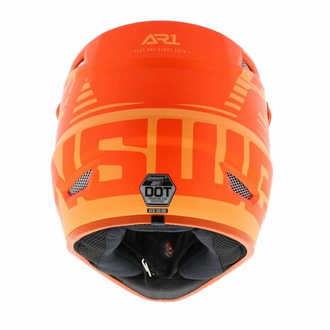 Answer AR1 MX Helmet Bold matt orange - Size L