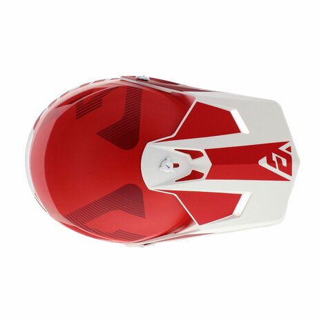 Answer AR1 V2 MX Helmet Bold matt red white - Size M