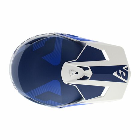 Answer AR1 V2 MX Helmet Bold matt blue white
