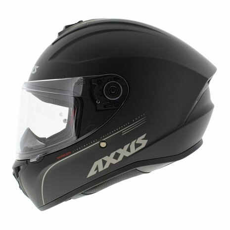 Axxis-Draken-S-integraal-helm-solid-mat-zwart-linker-zijkant