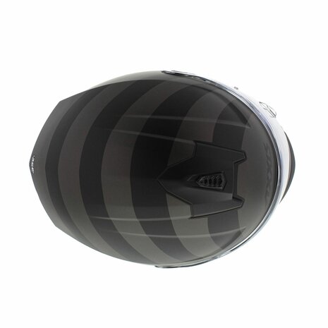 Axxis-Draken-S-integraal-helm-premier-mat-zwart-titanium-bovenkant