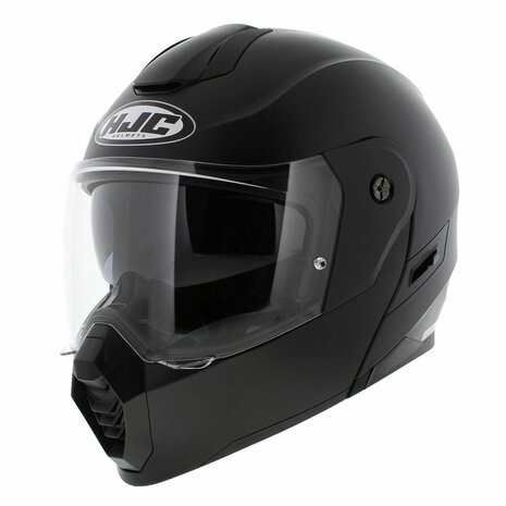 HJC C80 system motorcycle helmet solid matt black