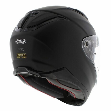 HJC F70 helmet semi flatt black - matt