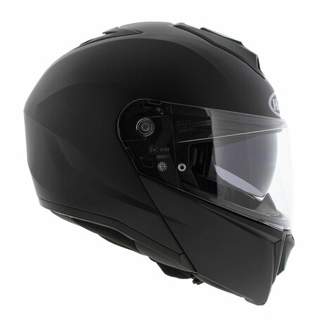 HJC I90 Flip Up Motorcycle helmet semi flat matt black - Size XXL