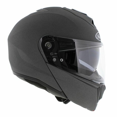 HJC I90 Flip Up Motorcycle helmet matt stone grey