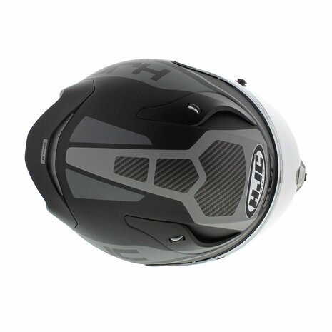 HJC RPHA 11 Motorcycle Helmet - Saravo MC5SF - matt black grey - Size XXL
