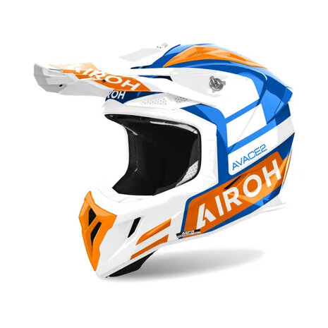 Airoh Aviator Ace 2 MX Helmet Sake - gloss white blue orange