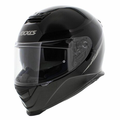 Axxis Eagle SV Full Face Motorcycle Scooter Helmet Solid gloss black