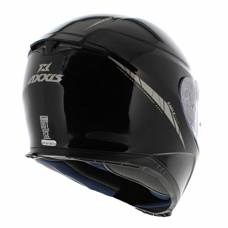 Axxis Eagle SV Full Face Motorcycle Scooter Helmet Solid gloss black