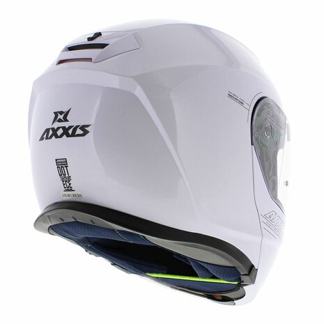 Axxis Gecko SV modular helmet Solid gloss pearl white