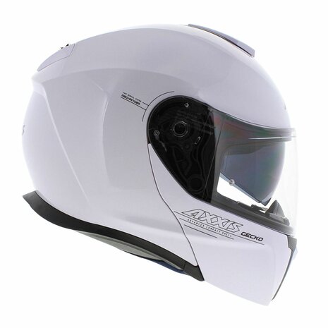 Axxis Gecko SV modular helmet Solid gloss pearl white