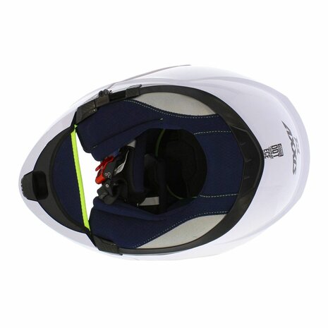 Axxis Gecko SV modular helmet Solid gloss pearl white