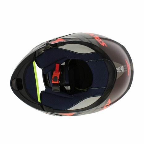 Axxis Gecko SV modular helmet Epic matt black red - Size XS