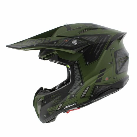 Airoh Twist 3.0 MX Helmet Military matt black green