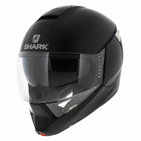 Shark Evojet Helmet Solid matt black KMA - Size XS - Motorcycle flipup helmet