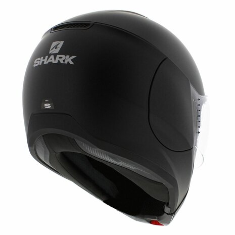 Shark Evojet Helmet Solid matt black KMA - Size XS - Motorcycle flipup helmet