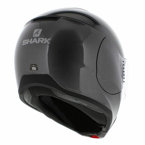 Shark Evojet Helmet Dual gloss black anthracite AKA - Size XS