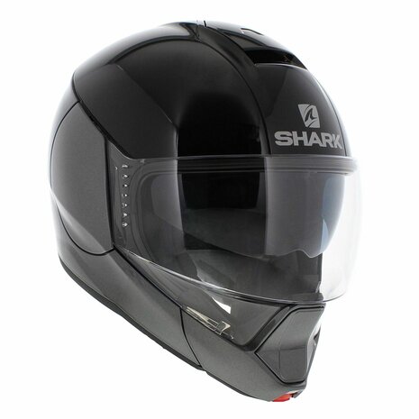 Shark Evojet Helmet Dual gloss black anthracite AKA - Size XS