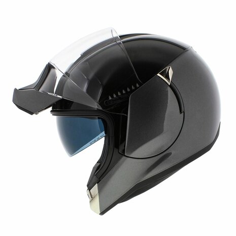 Shark Evojet Helmet Dual gloss black anthracite AKA - Size XS