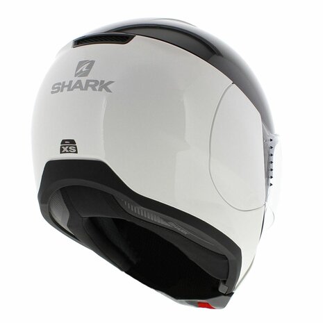 Shark Evojet Helmet Dual gloss black white WKW - Size XS