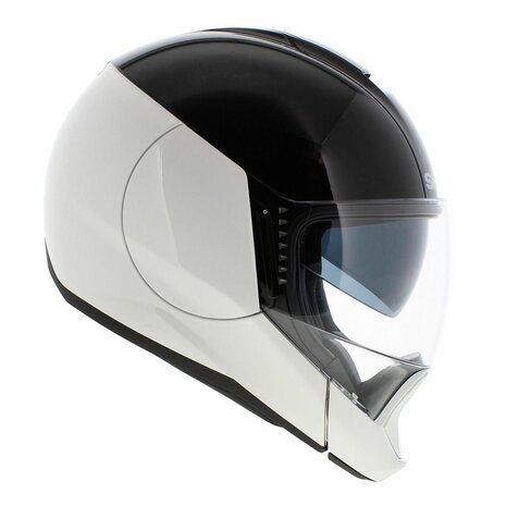 Shark Evojet Helmet Dual gloss black white WKW - Size XS