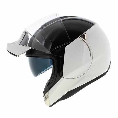 Shark Evojet Helmet Dual gloss black white WKW - Size XS