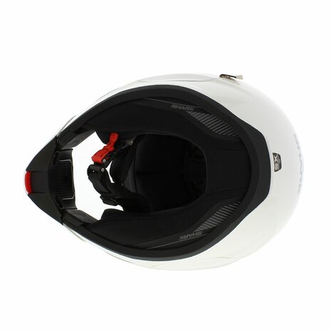 Shark Evojet Helmet Dual gloss black white WKW - Size XS