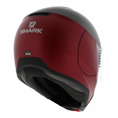 Shark Evojet Helmet Dual matt red anthracite - Size XS