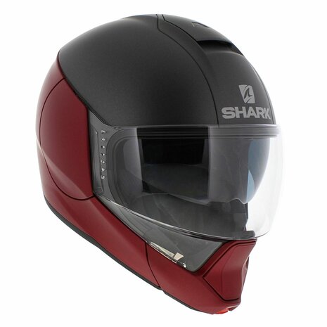 Shark Evojet Helmet Dual matt red anthracite - Size XS