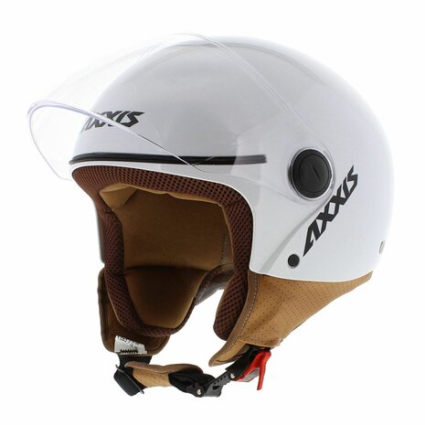 Axxis Square S helmet gloss pearl white