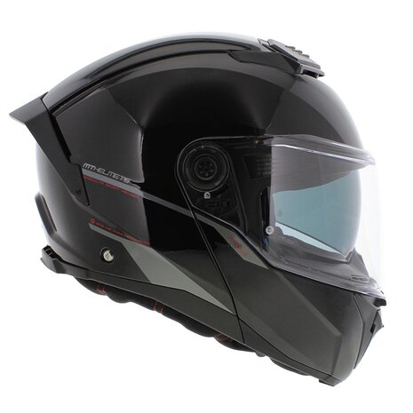 MT Atom 2 SV Modular motorcycle helmet solid gloss black