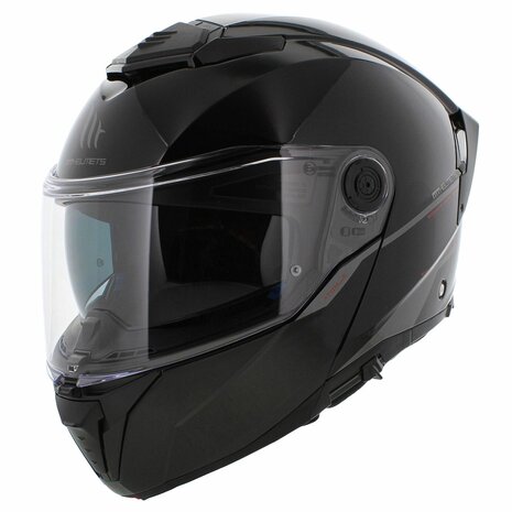 MT Atom 2 SV Modular motorcycle helmet solid gloss black