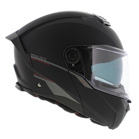 MT Atom 2 SV Modular motorcycle helmet solid matt black