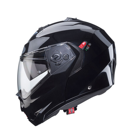 Caberg Duke X Smart Gloss Black - Modular Motorcycle Helmet