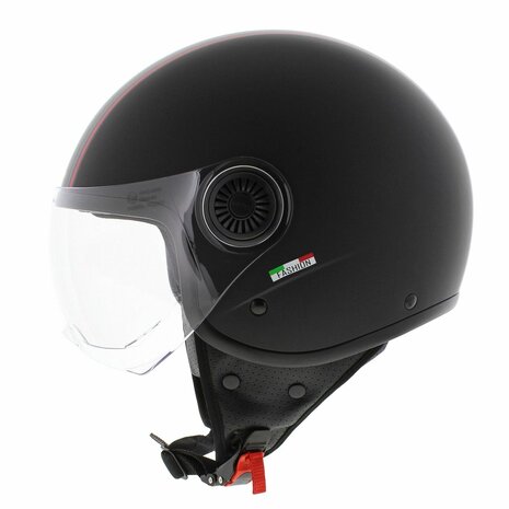 Vito Jet Loreto helmet Fashion matt black