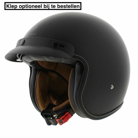 MT Le Mans II SV S Helmet solid matt black