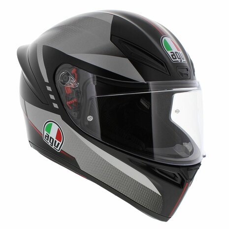 AGV K1 S helmet Lap matt black red