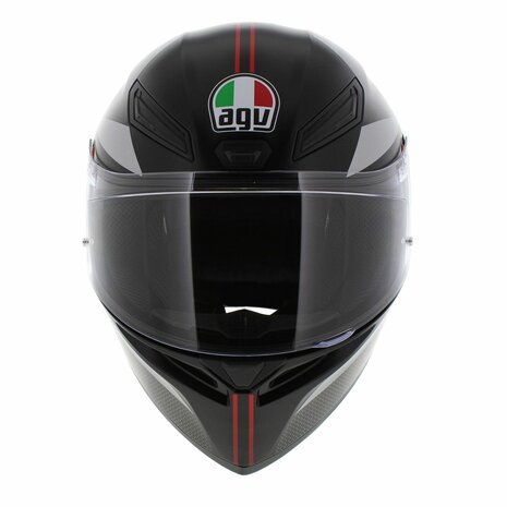 AGV K1 S helmet Lap matt black red