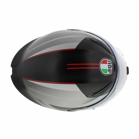 AGV K1 S helmet Lap matt black red