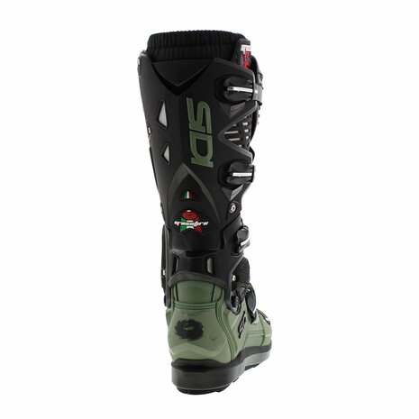 Sidi Crossfire 3 SRS MX Off road Boots Army Green Black