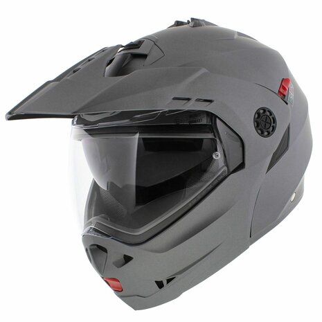 Caberg Tourmax X Adventure Flip Up Modular Helmet Matt Titanium