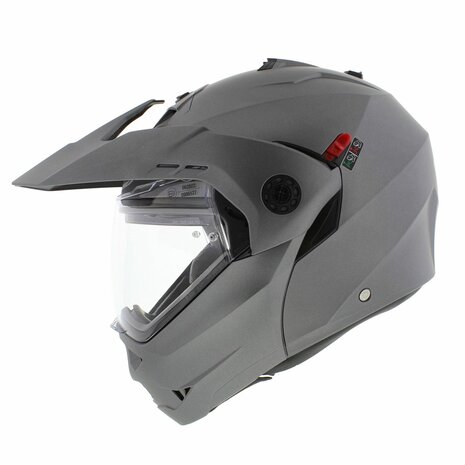 Caberg Tourmax X Adventure Flip Up Modular Helmet Matt Titanium