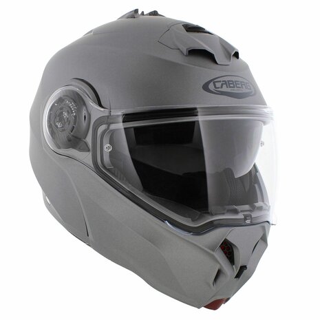 Caberg Duke Evo Matt Titanium Grey Modular Motorcycle Helmet - Size XS