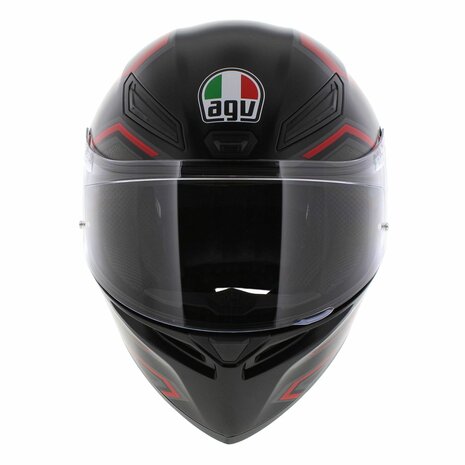 AGV K1 S helmet Sling matt black red