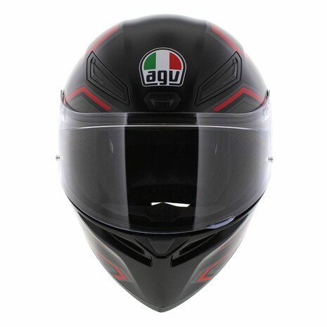 AGV K1 S helmet Sling matt black red - Size XXL