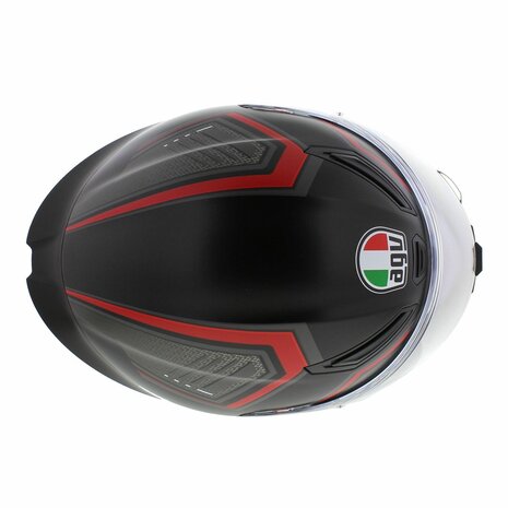 AGV K1 S helmet Sling matt black red